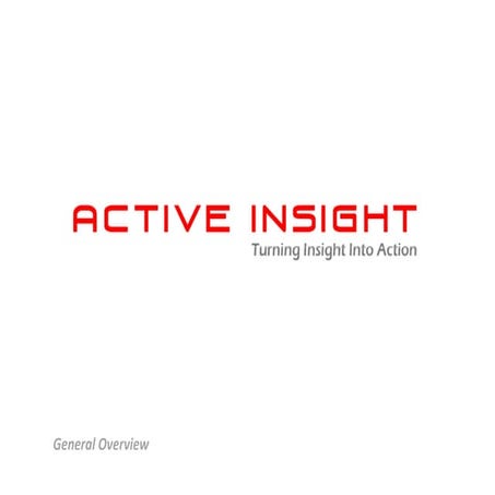 Active Insight Overview