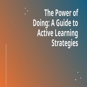 Active Learning | PPTX