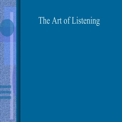Active listening