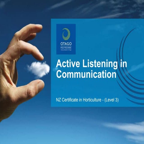 Active Listening in Communication 