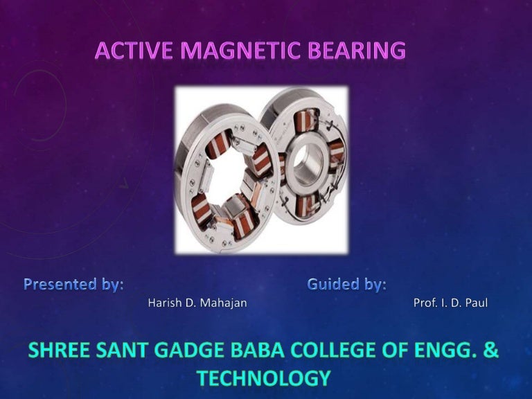 Active bearing