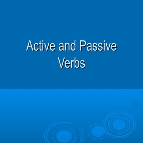Active passive verbs_lb