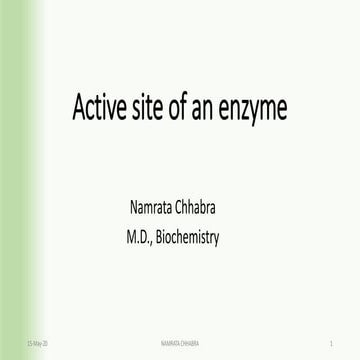 Active site of an enzyme
