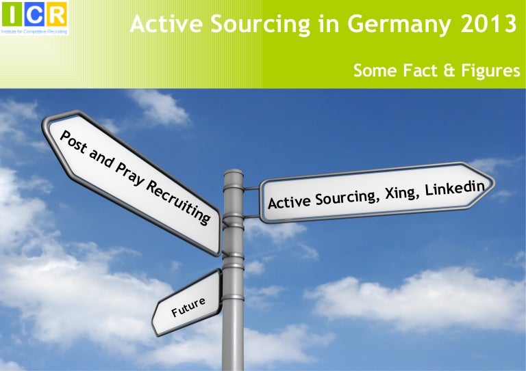 Active Sourcing In Germany Facts Figures 13