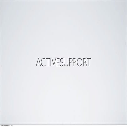 ActiveSupport