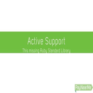 ActiveSupport