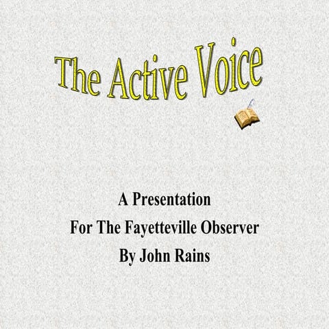 Active Voice