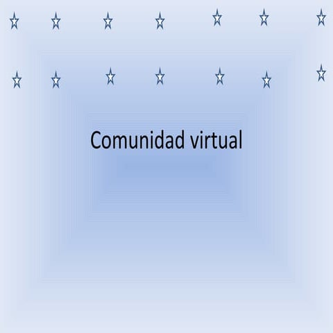 Actividad 7. Comunidad Virtual 97 2003