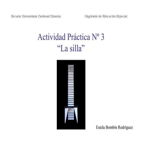 Actividad Nº3 Silla