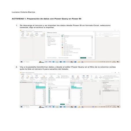 Preparación y Transformación de Datos con Power Query en Power BI | PDF