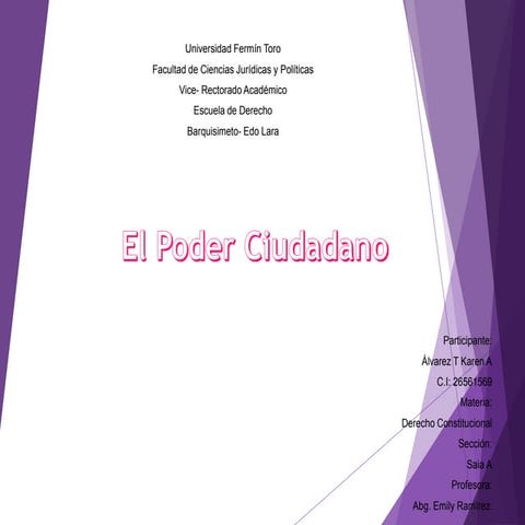 el poder ciudadano Actividad nro 10