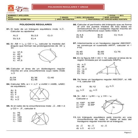 Actividad 10 geometria setiembre