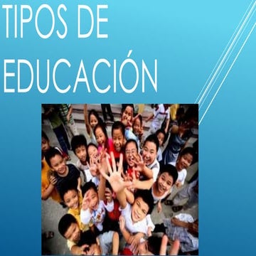 Actividad 15. tipos de educacion (formal, no formal e informal)