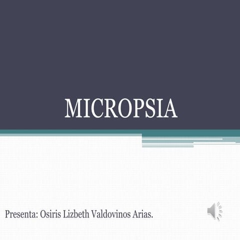 Micropsia | PPT
