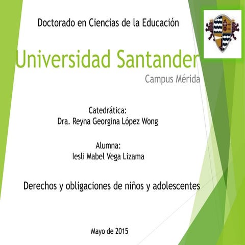 Actividad 1 derechos y obligaciones de niños y adolescentes