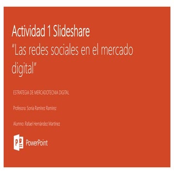 Actividad 1 slideshare