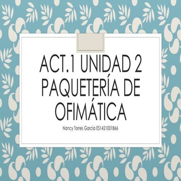 Paquetería oftimática