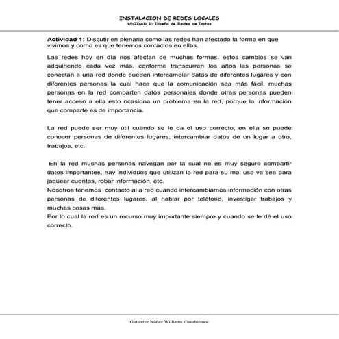 Actividad 1 williams