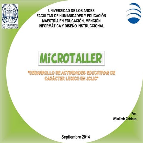 Actividad de Memoria. JClic Author