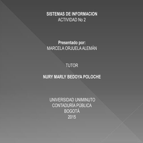 SISTEMAS DE INFORMACION