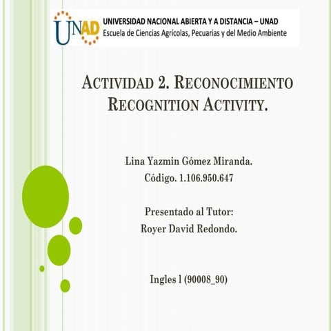Actividad 2. reconocimiento.
