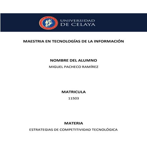 Innovación en México