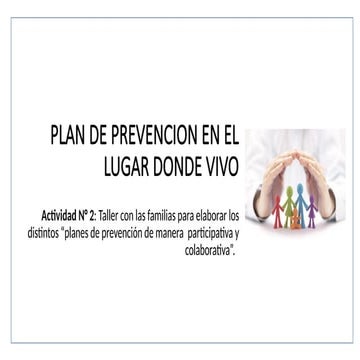Plan de Prevención en el Hogar y Comunidad: Identificación y Medidas de ...