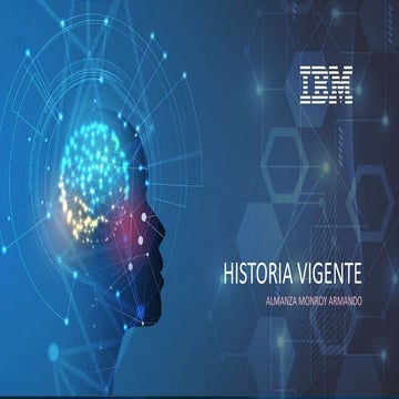 IBM Y EL PROCESO DE TRANSFORMACIÓN A UNA EMPRESA DE SERVICIOS | PDF