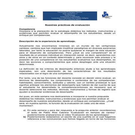 Estrategias de ensenanza para el aprendizaje por competencias | PDF