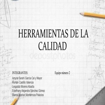 las herramientas de la calidad