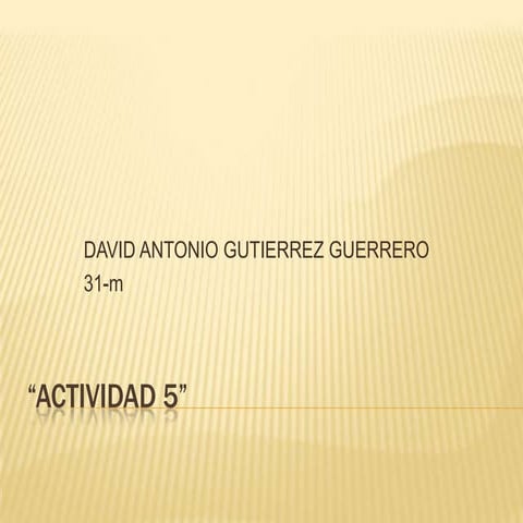 Actividad 5