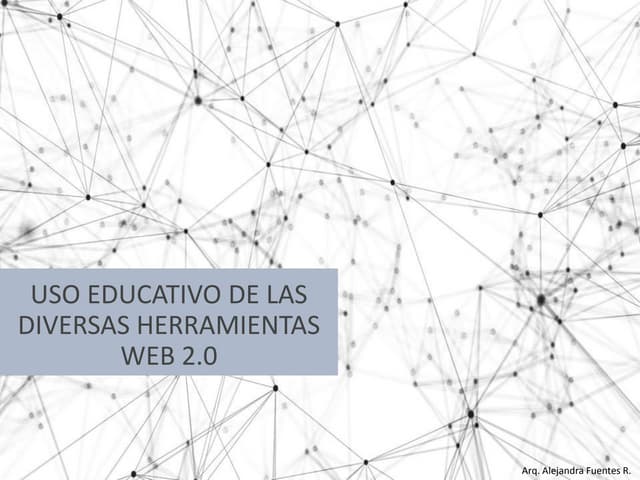 Actividad 5. Uso educativo de las diversas herramientas web 2.0 AFR