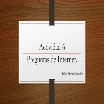 Actividad 6