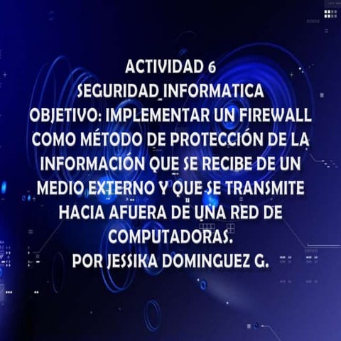 Actividad 6 seguridad informatica