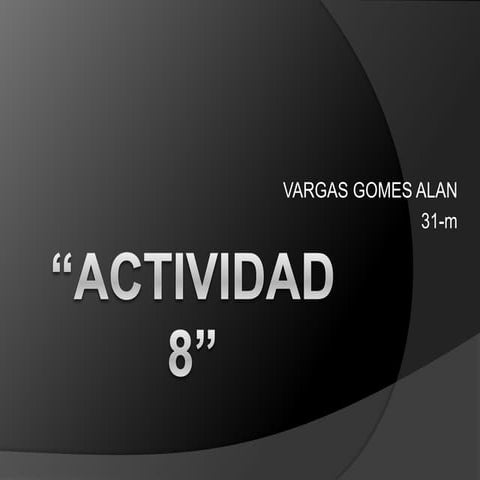 Actividad 8