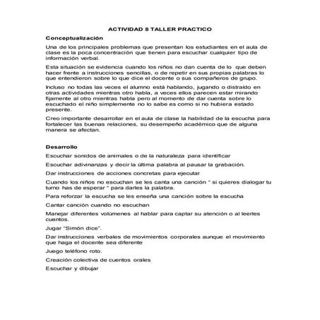 Actividad 8 TALLER PRACTICO