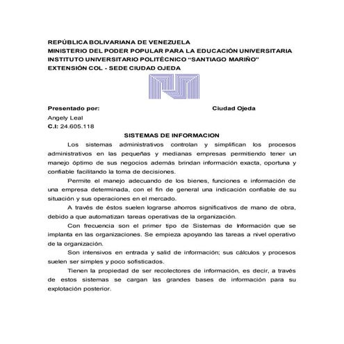 Actividad angely   sistemas de informacion