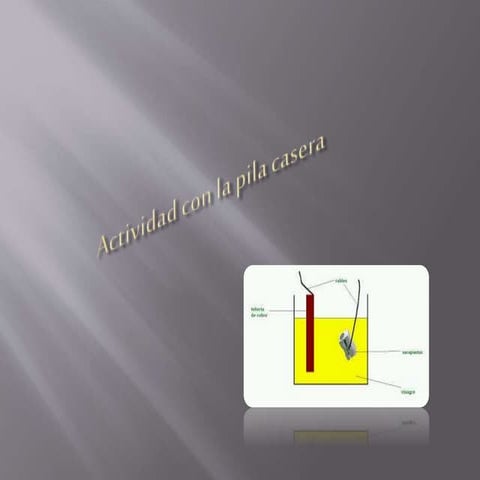 Laboratorio Química Batería/Pila con limones | PDF