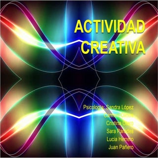 Actividad creativa
