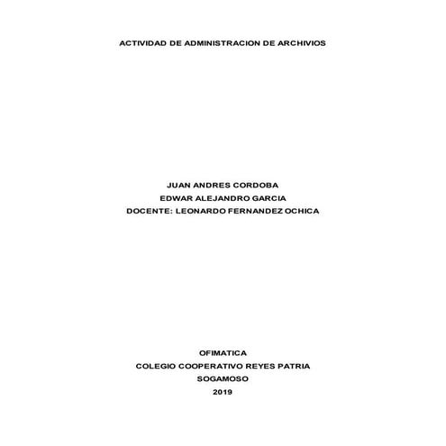 Mapa conceptual archivos en java | DOCX