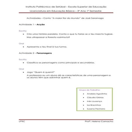 Actividade   a maior flor do mundo