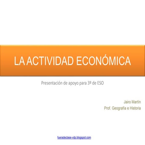Actividad económica