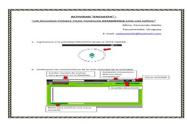 Actividad encuesta __un_recurso_posible_para_trabajar_estadística_con_los_niños