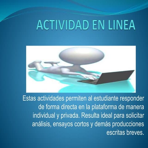 Actividad en linea