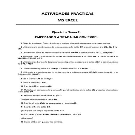 Actividades