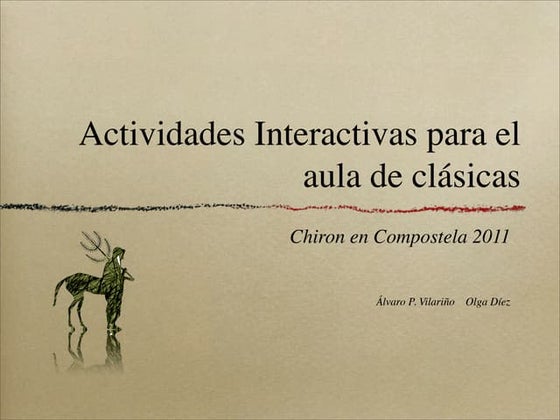Actividades chironsantiago