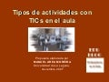 Actividades TIC en aula
