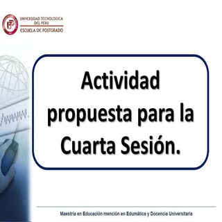 Actividades 3ª sesión