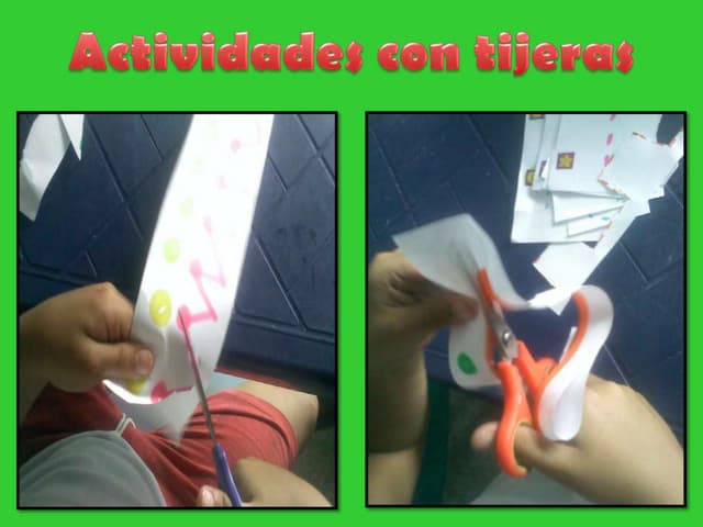 Actividades con Tijeras