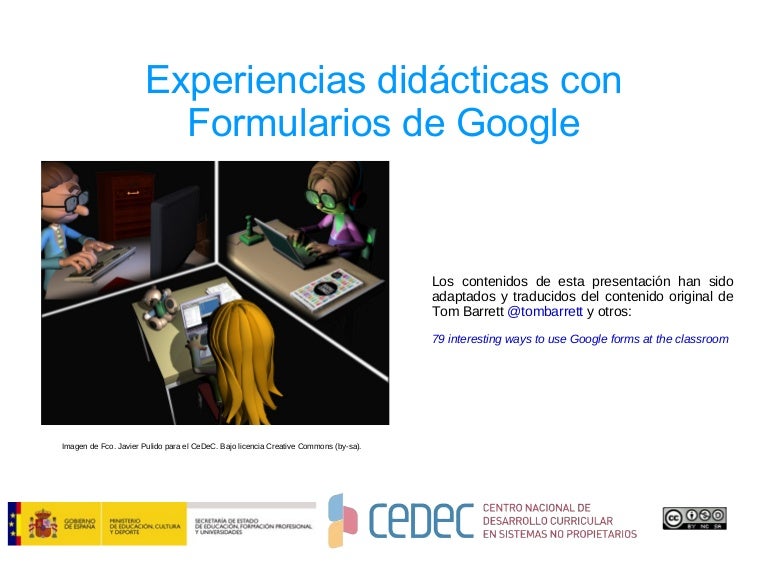 Cedec 13 Actividades Didacticas Con Google Forms